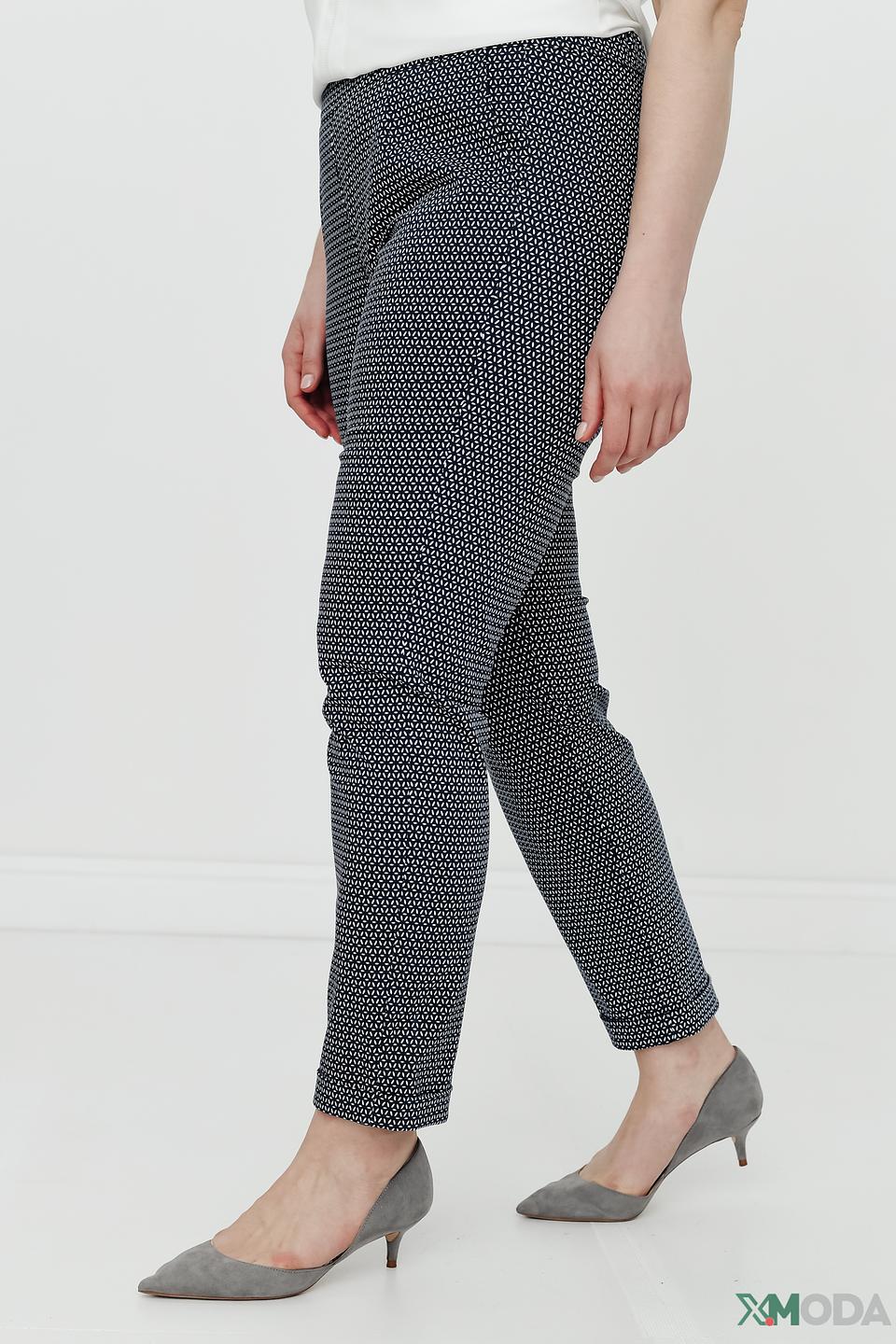 Брюки Frank Walder в мелкий принт
