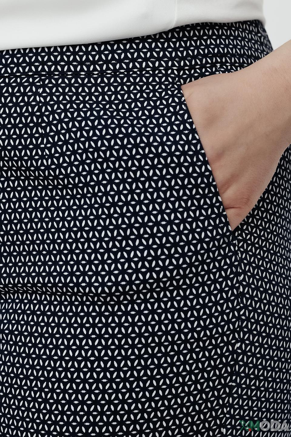 Брюки Frank Walder в мелкий принт