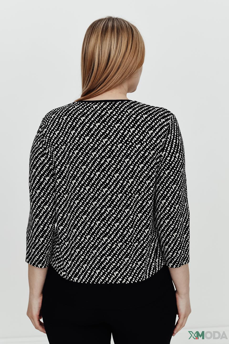 Джемпер Frank Walder с принтом чёрно-белый