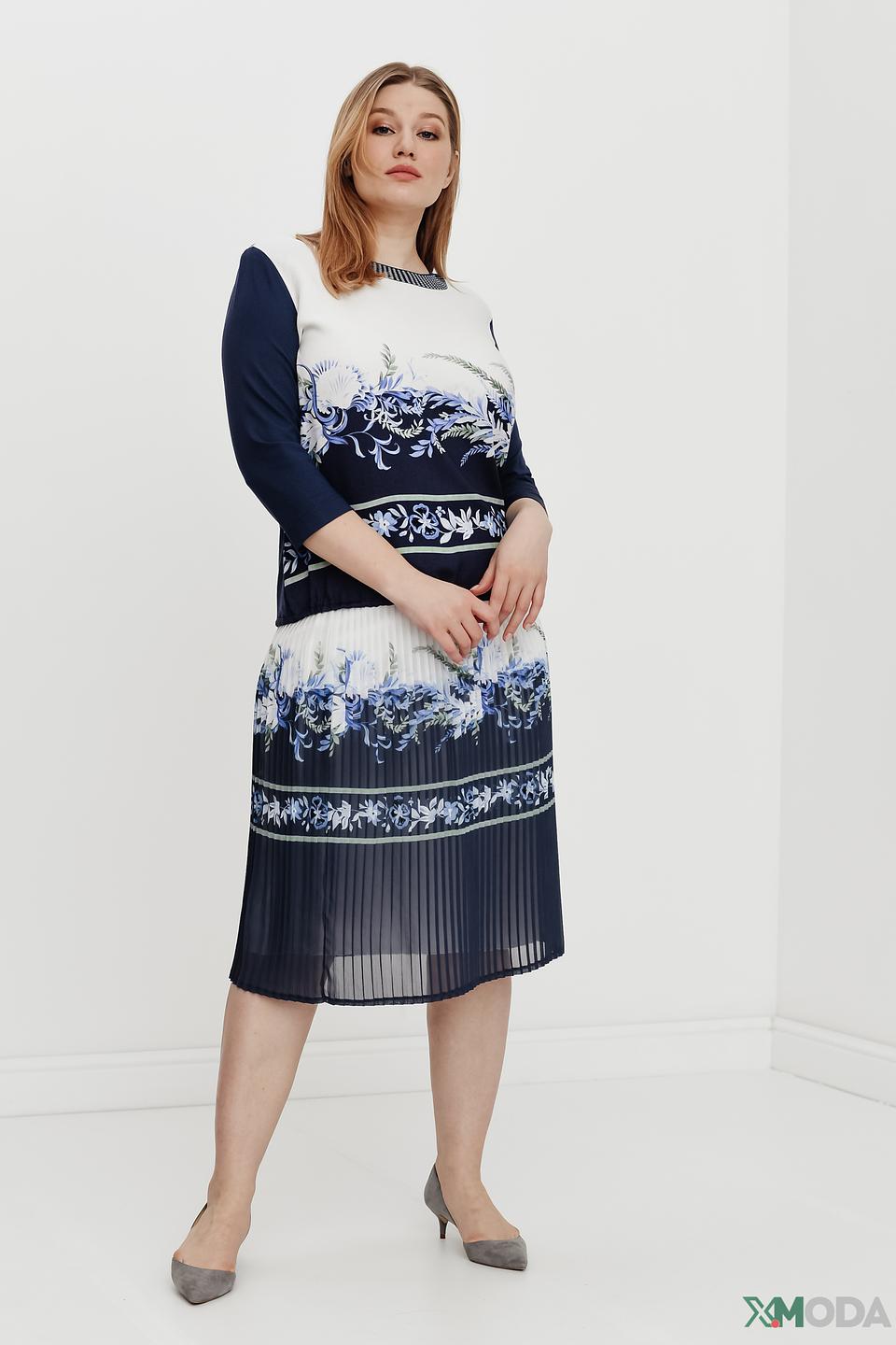 Юбка Eugen Klein с цветочным принтом