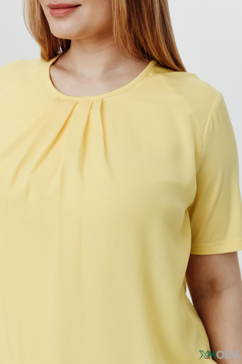 Блуза Frank Walder женская жёлтая