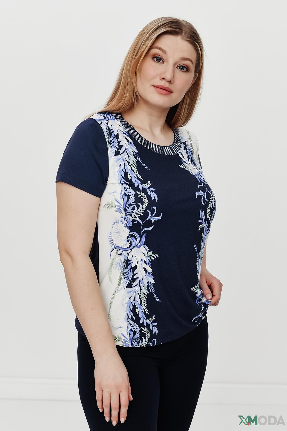 Футболка Eugen Klein с цветочным принтом