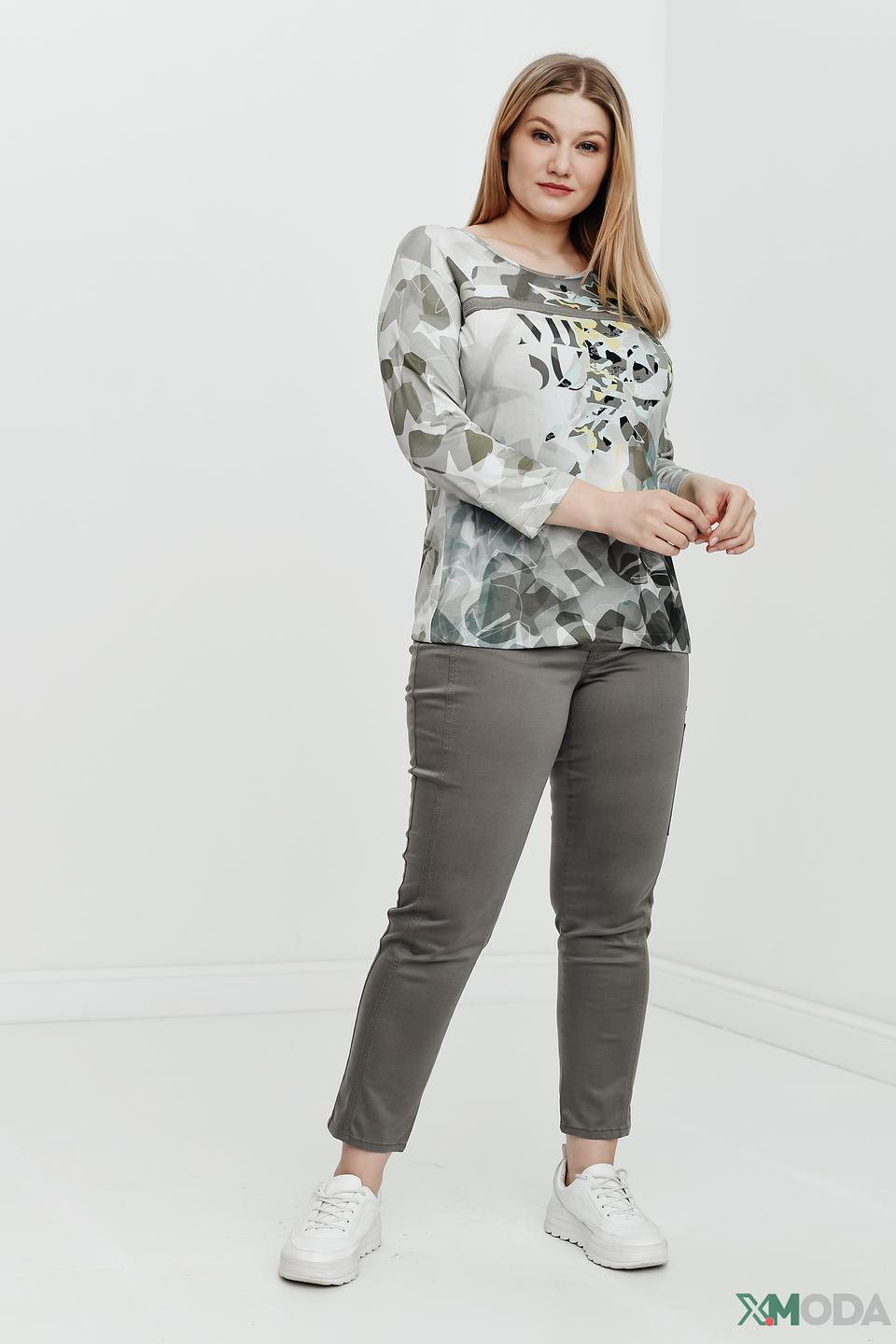 Блуза Rabe collection с принтом камуфляж