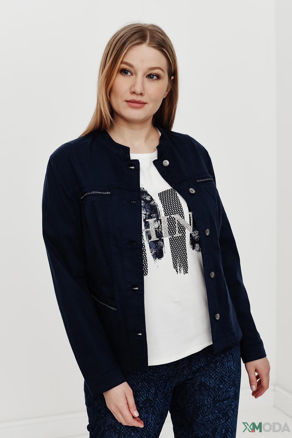 Жакет Thomas Rabe приталенный тёмно-синий