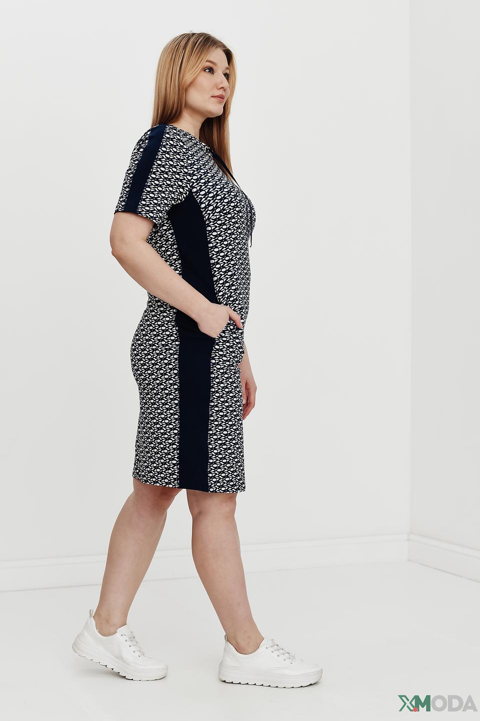 Платье Thomas Rabe с принтом и капюшоном