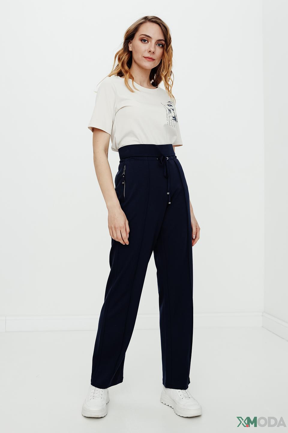 Брюки классические Olsen синие