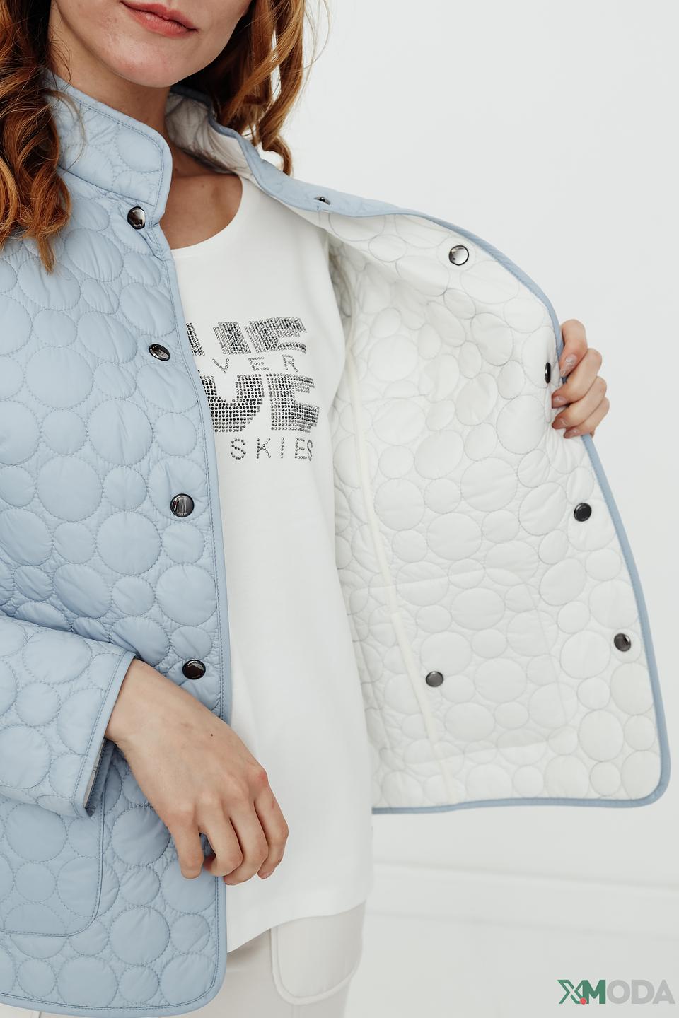 Куртка Heyer стеганая голубая