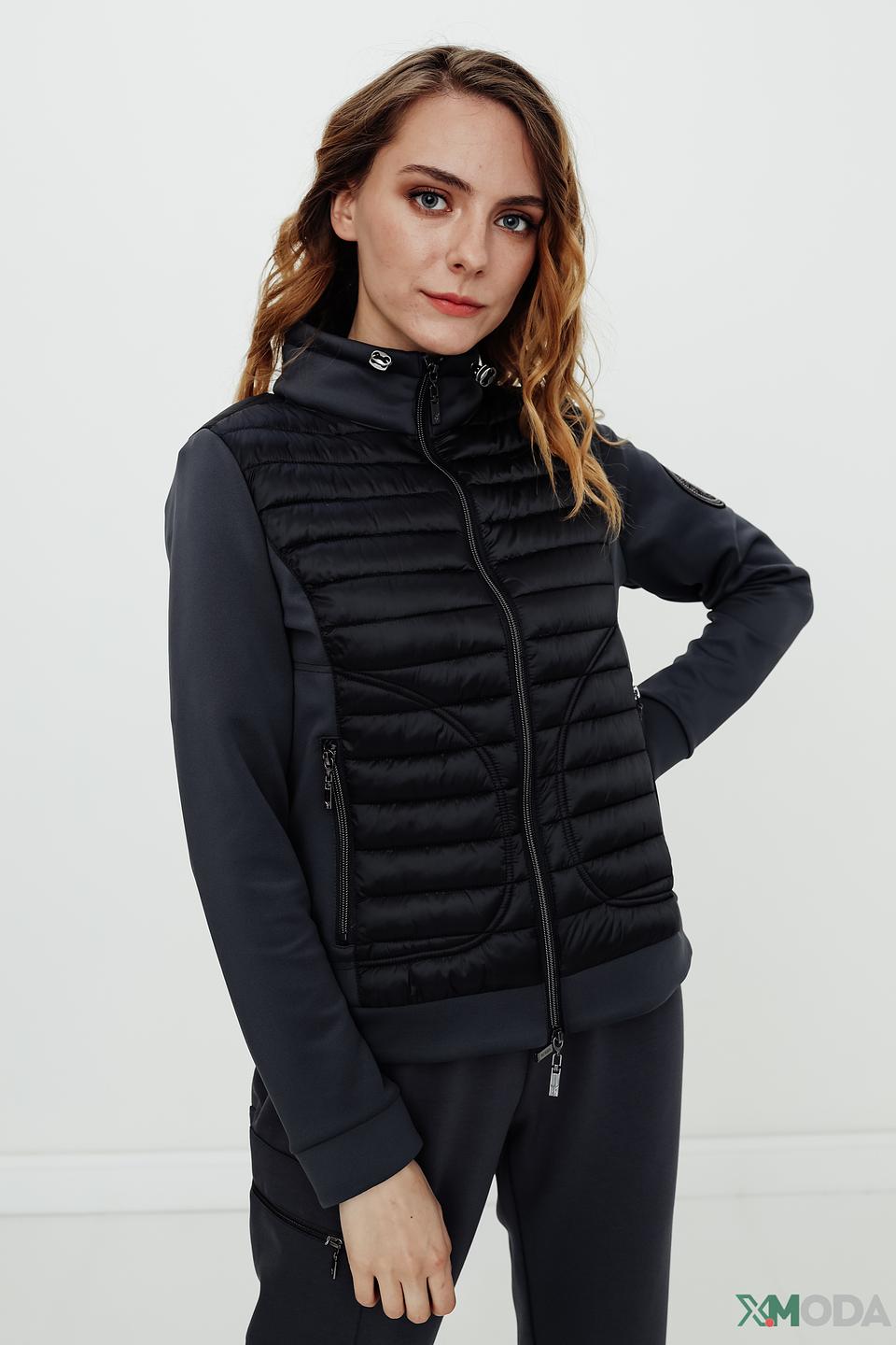 Жакет Monari стеганый черный