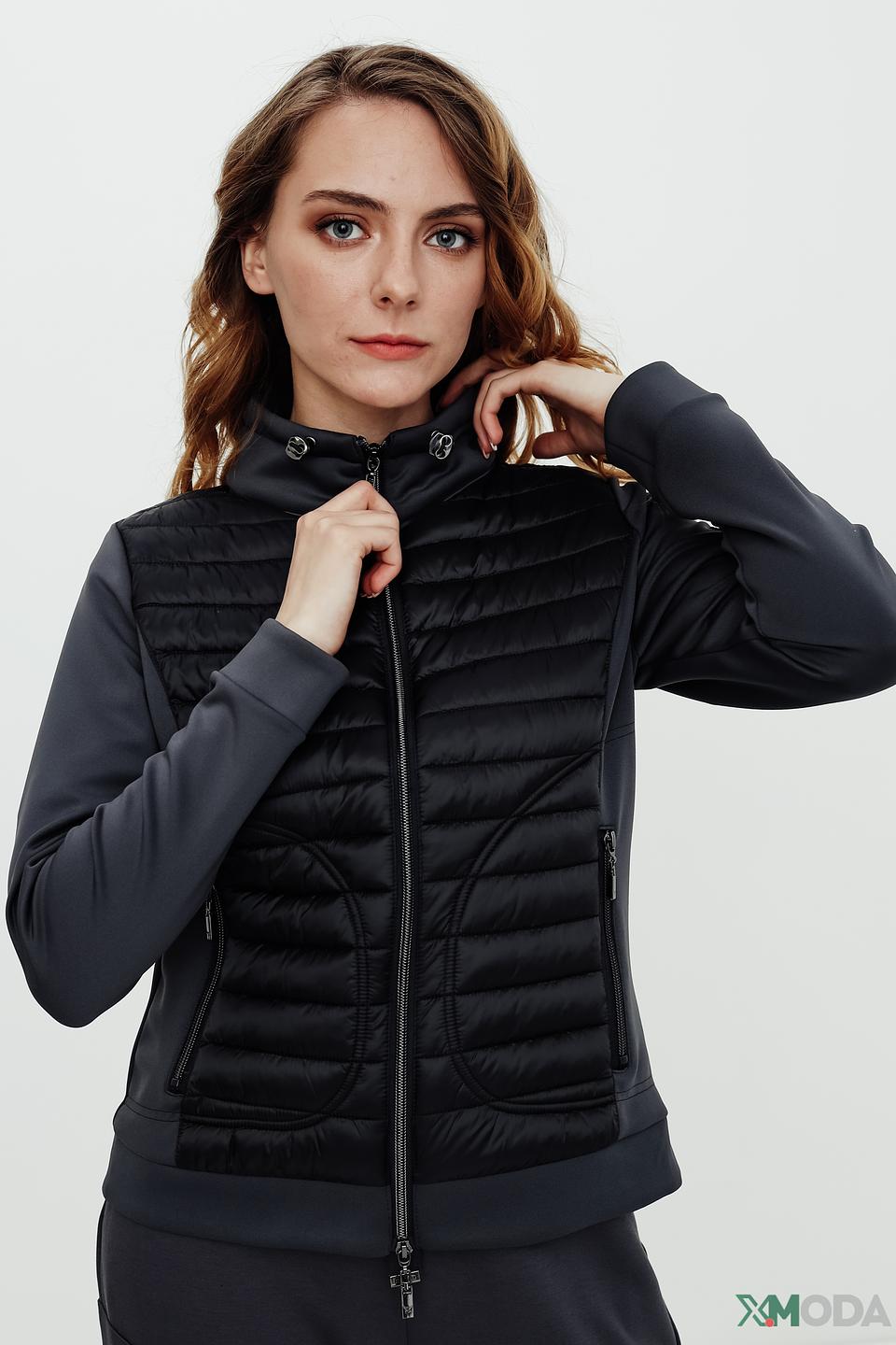 Жакет Monari стеганый черный