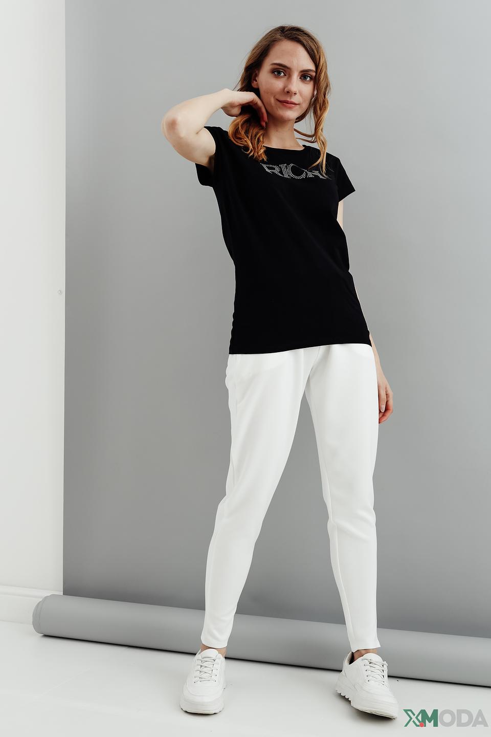 Футболка Pezzo с логотипом RICH чёрная