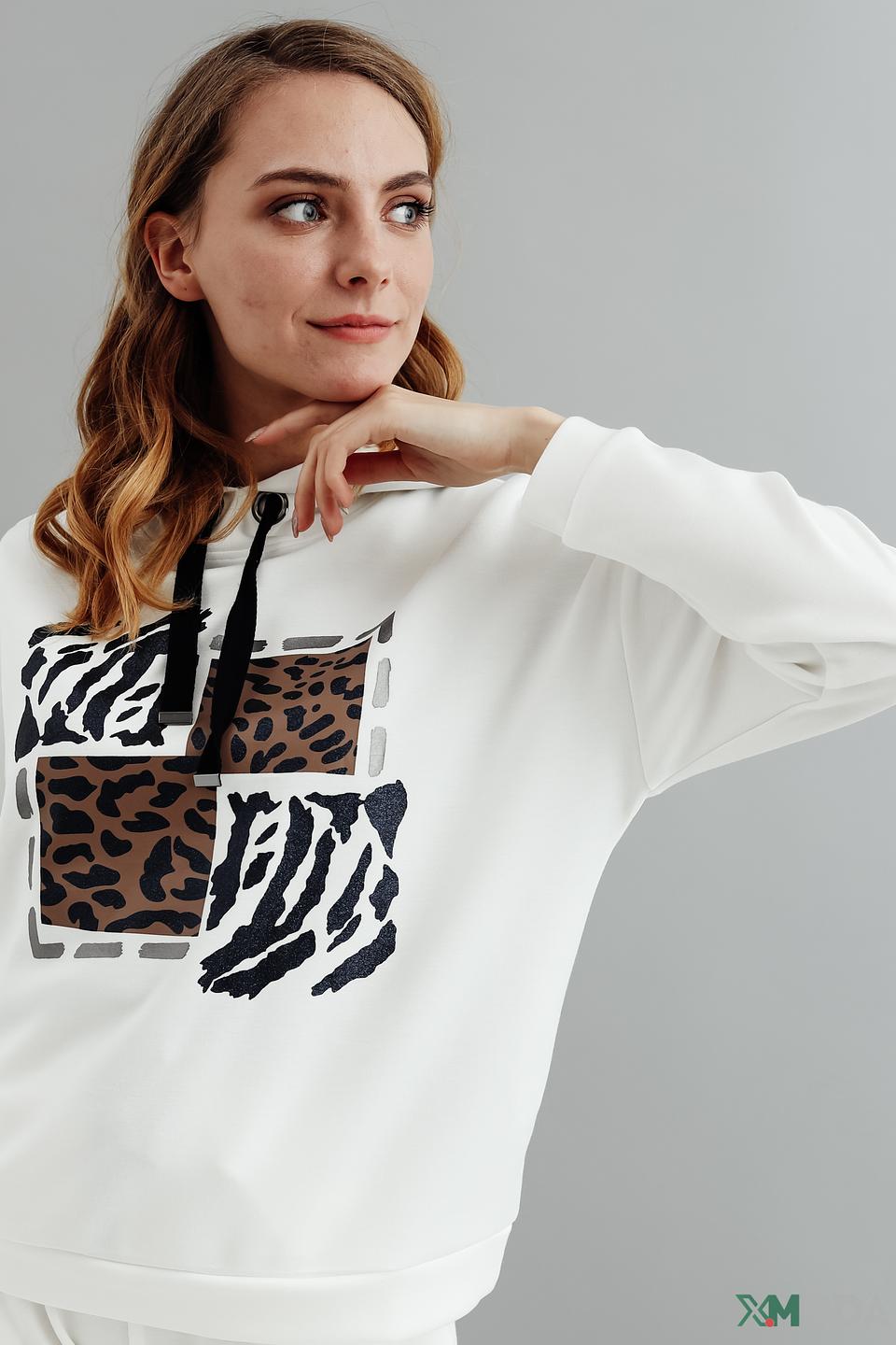 Пуловер Pezzo с принтом