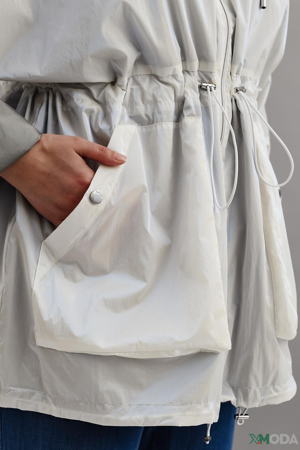 Куртка Baronia серая с капюшоном