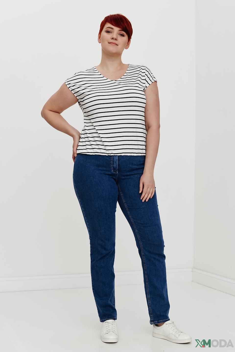 Футболка Lebek в полоску