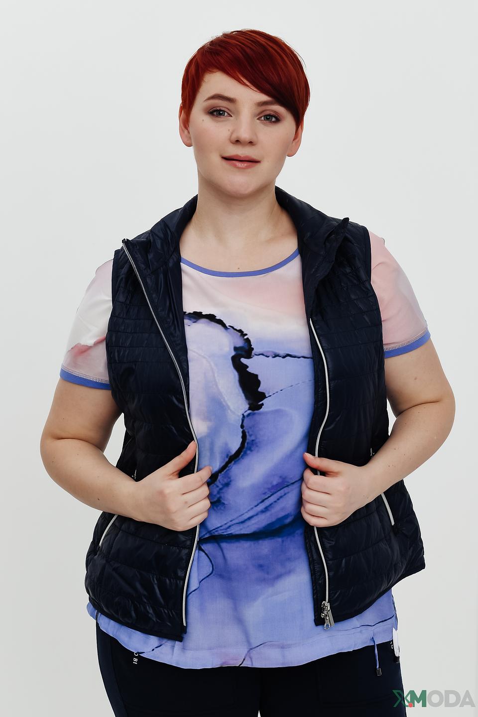 Жилет Frank Walder стеганый чёрный