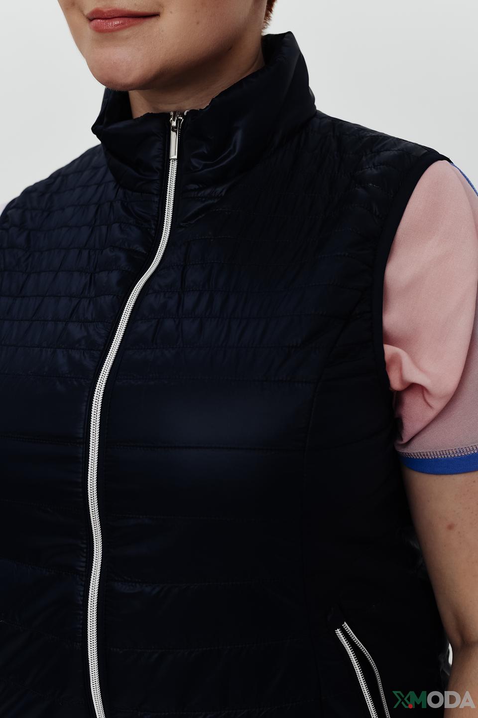 Жилет Frank Walder стеганый чёрный