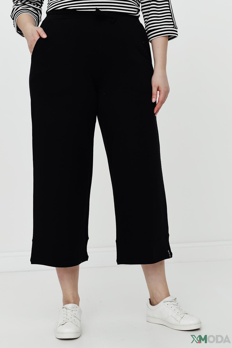 Брюки Samoon кюлоты чёрные