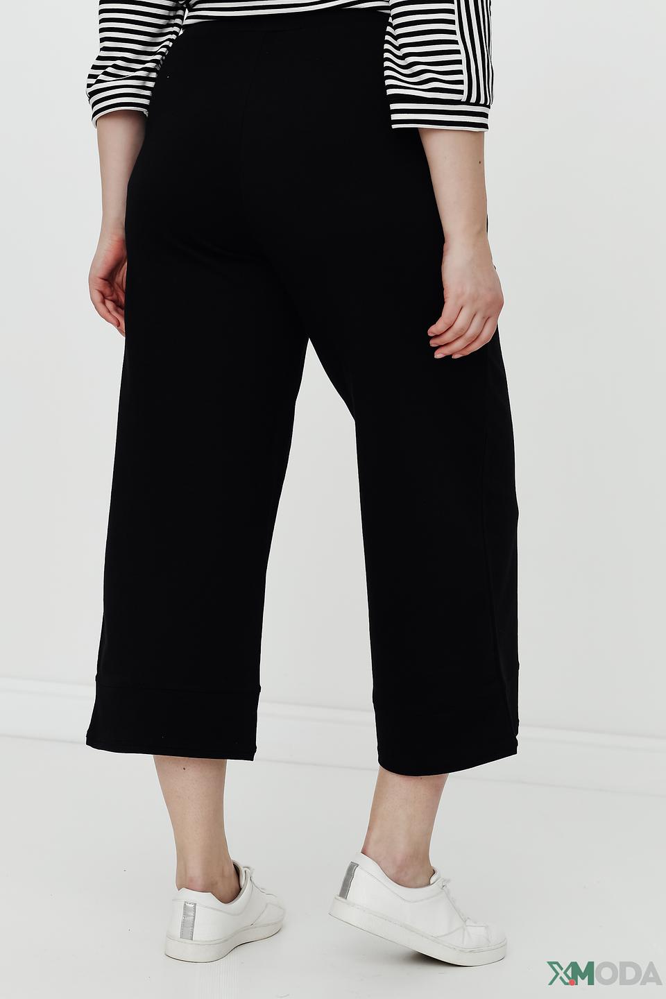 Брюки Samoon кюлоты чёрные