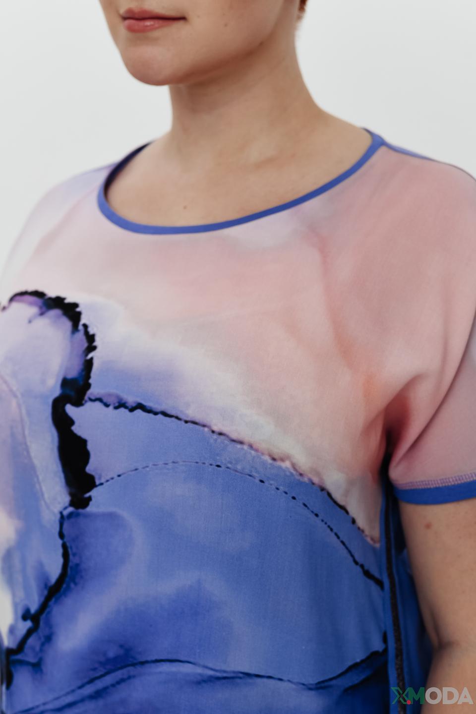 Футболка Frapp с принтом