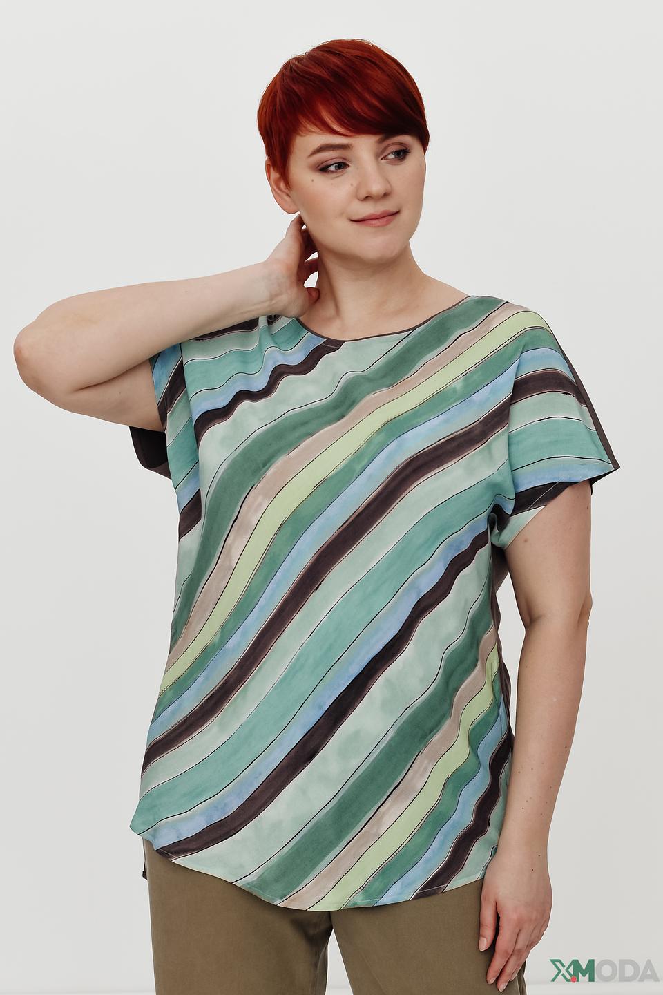 Блуза Via Appia полоска