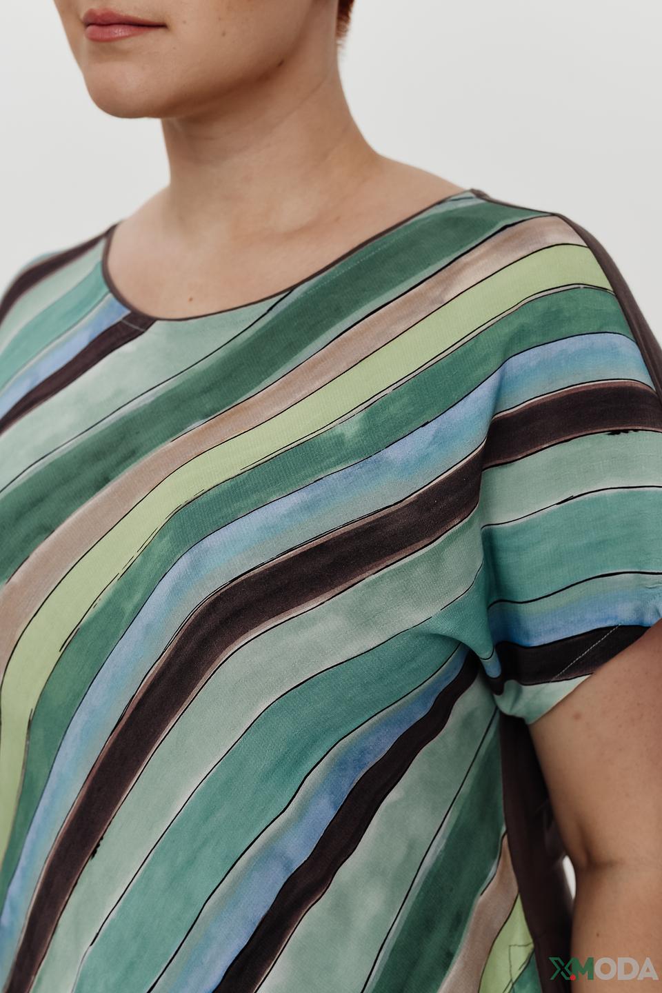 Блуза Via Appia полоска