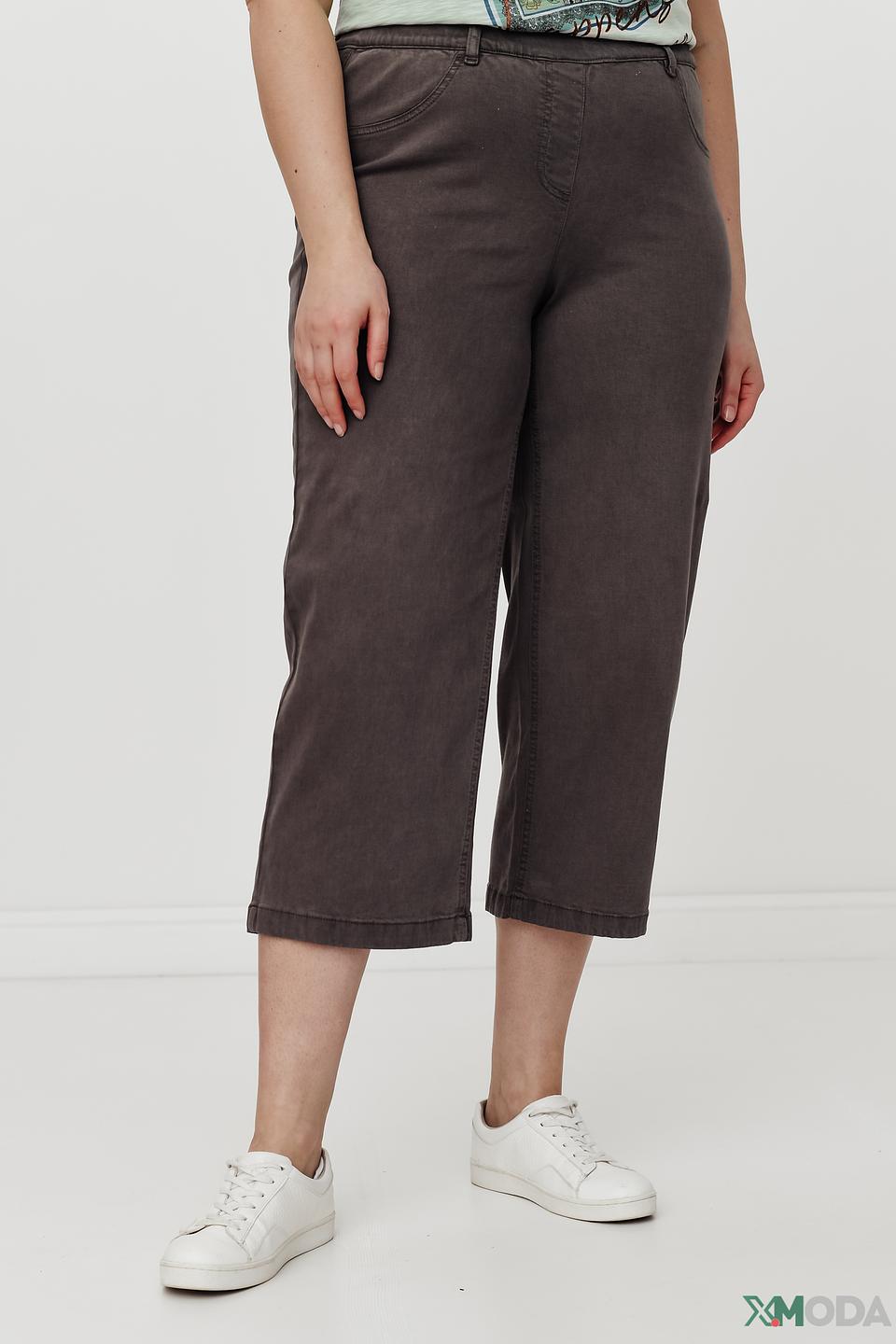 Брюки кюлоты Via Appia серые