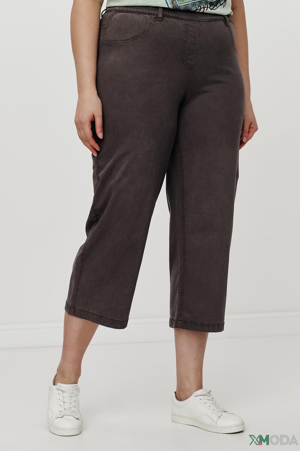 Брюки кюлоты Via Appia серые