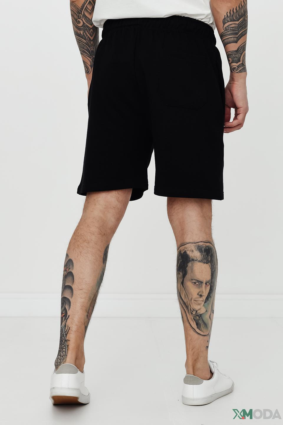 Шорты Gaudi чёрные с логотипом