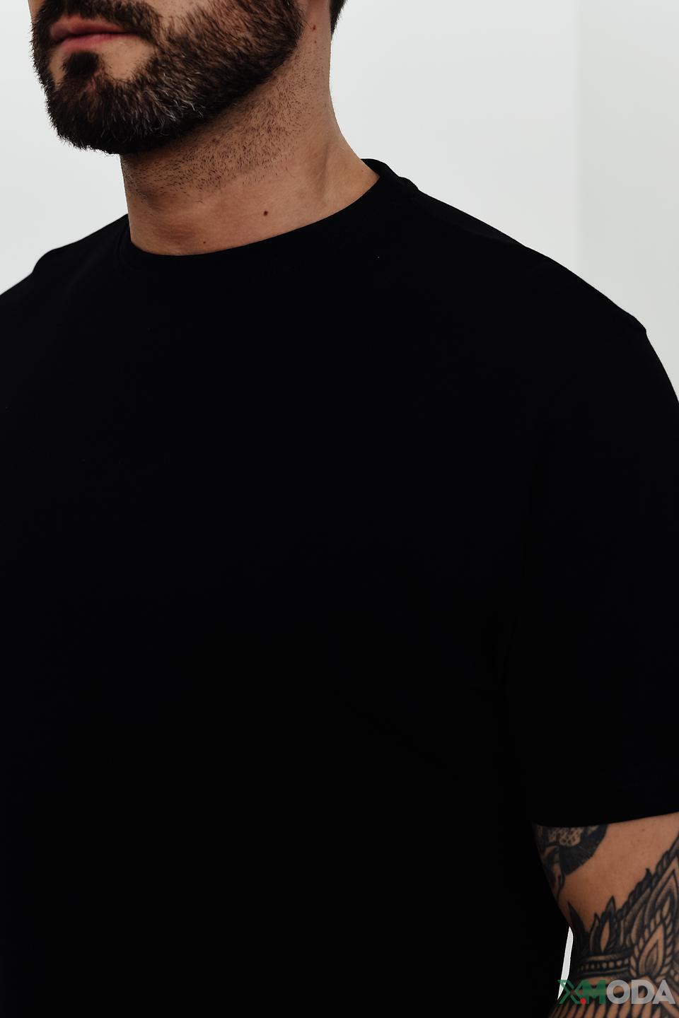 Футболка Lerros чёрная базовая