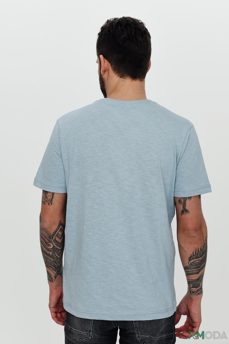 Футболка Lerros с принтом голубой