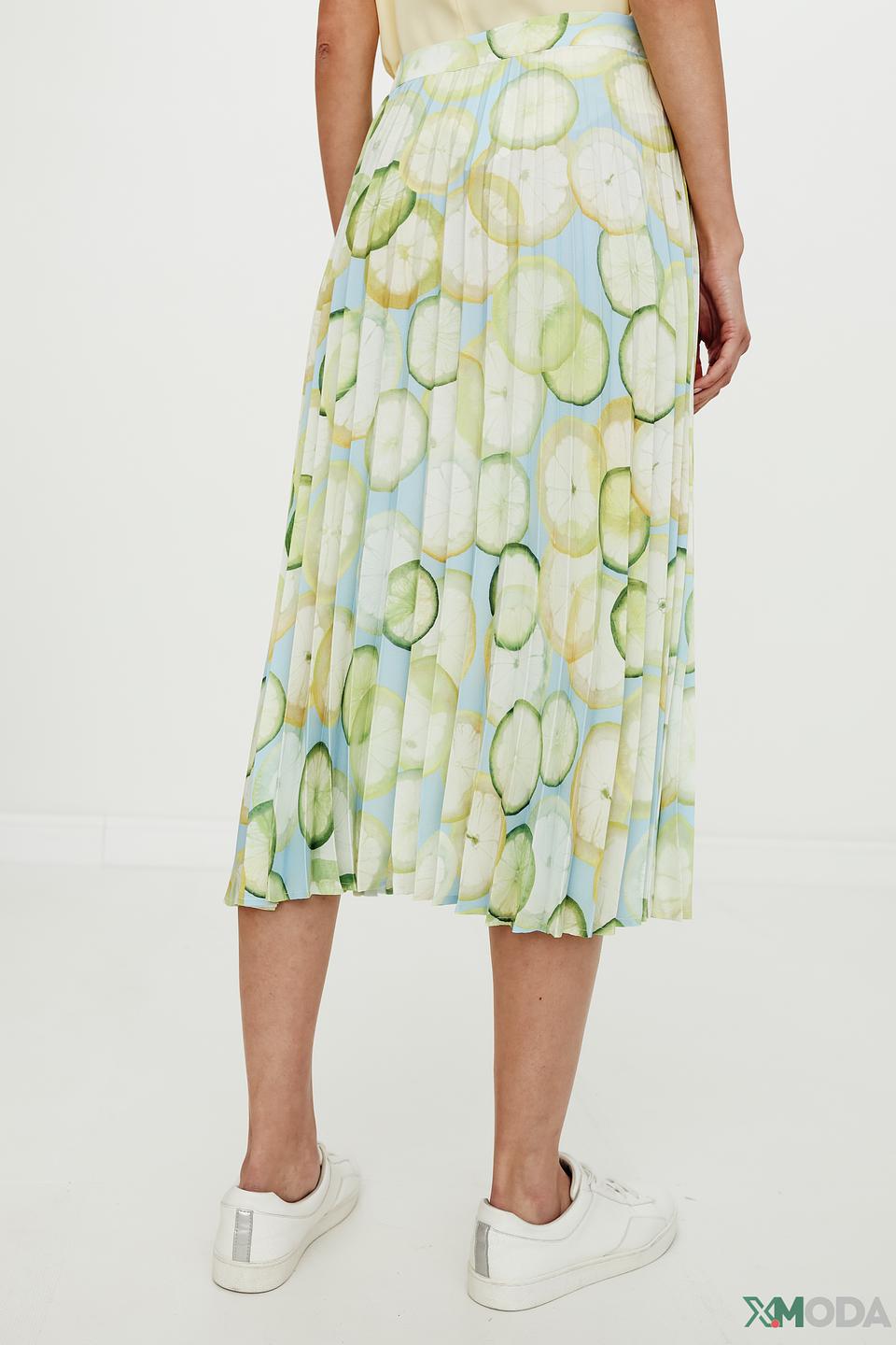 Юбка Ice Play с принтом огурцов