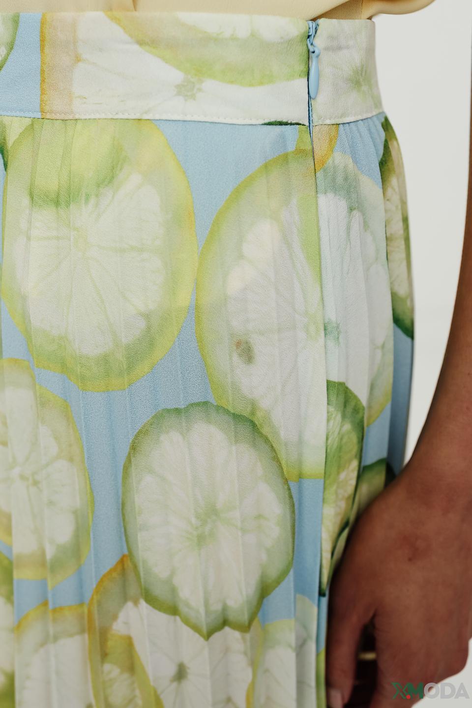 Юбка Ice Play с принтом огурцов