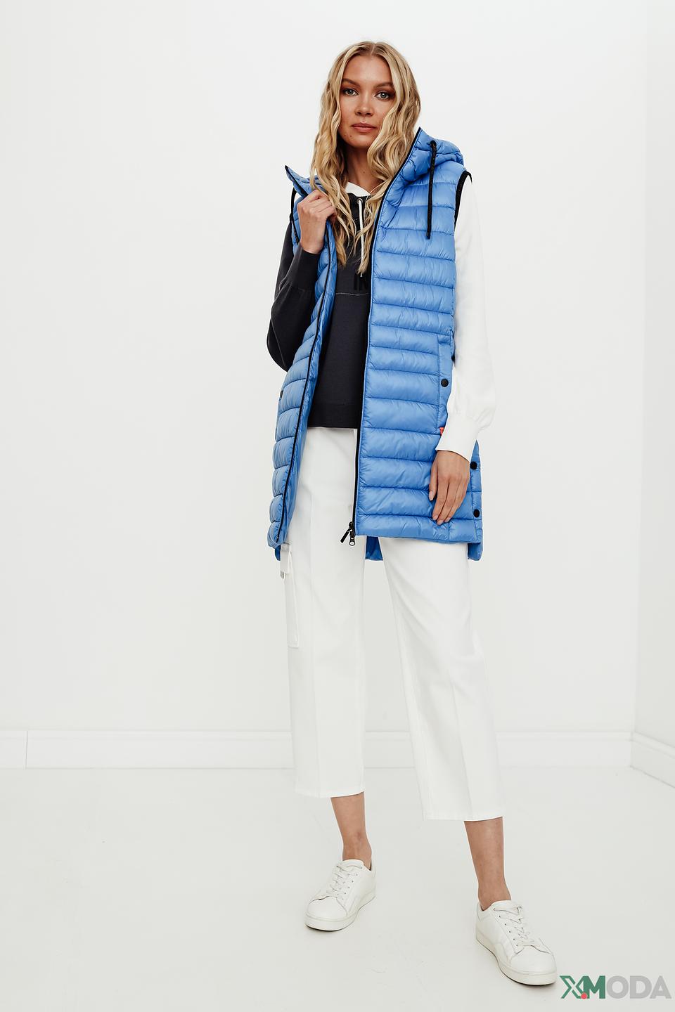 Жилет Frieda and Freddies стеганый синий