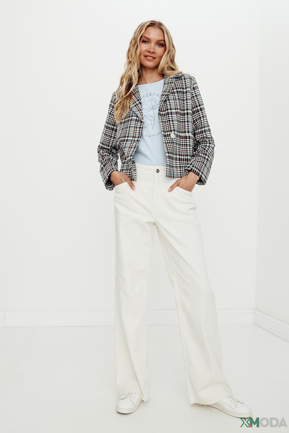 Джинсы Oui палаццо белые