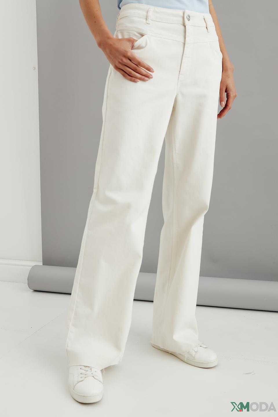 Джинсы Oui палаццо белые