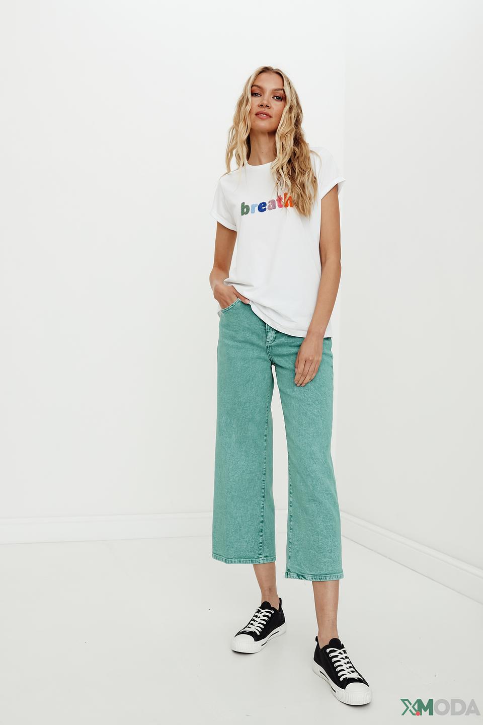 Футболка i Blues женская с принтом