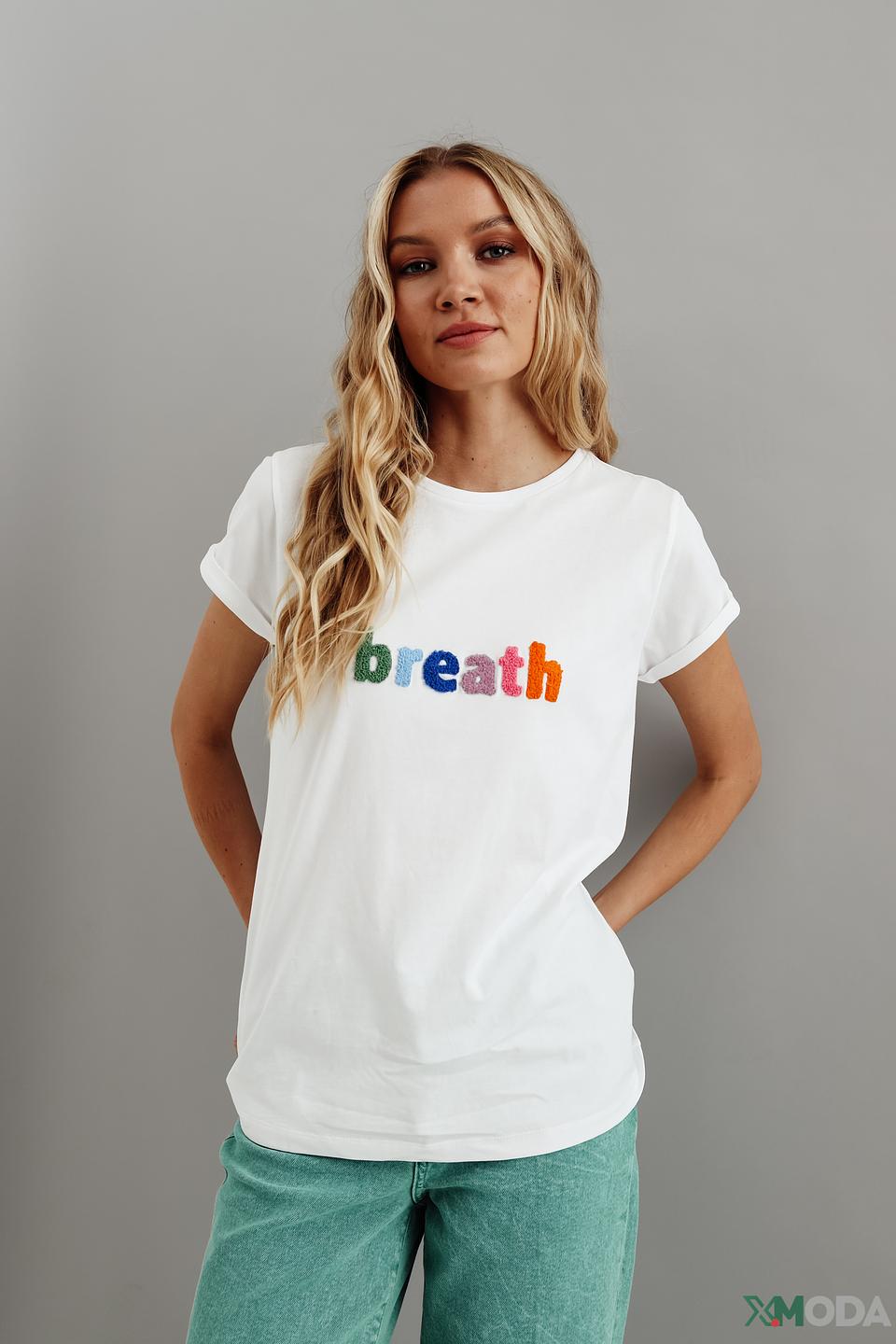 Футболка i Blues женская с принтом