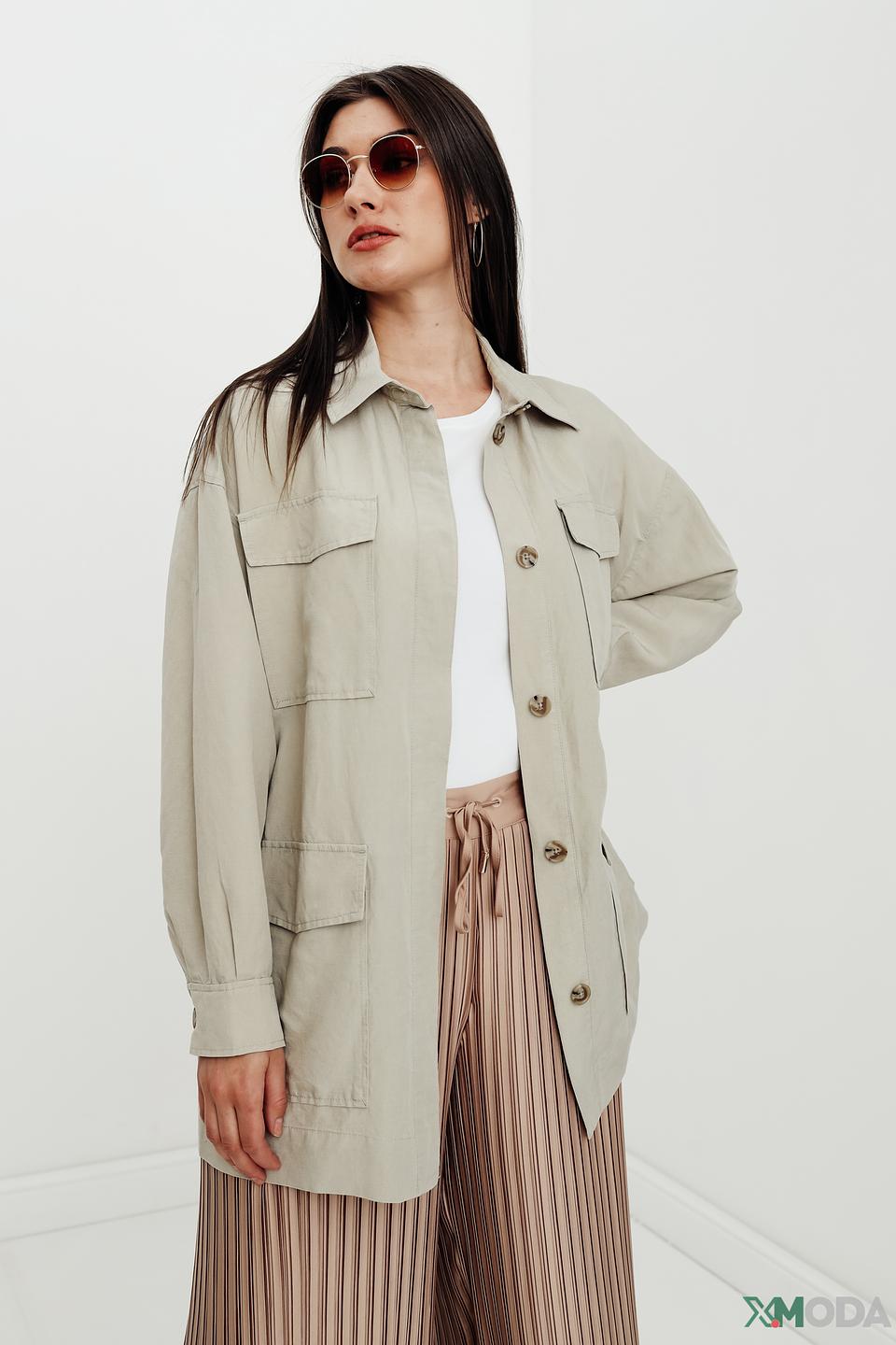 Жакет Marc O Polo хаки с карманами