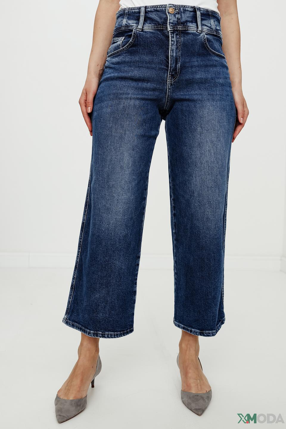 Джинсы MAC клеш тёмно-синие