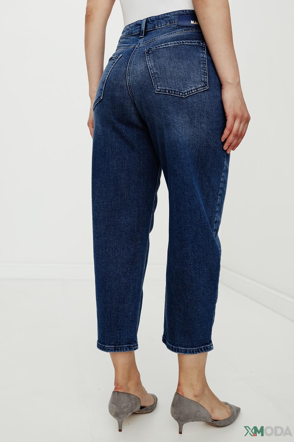 Джинсы MAC mom fit синие
