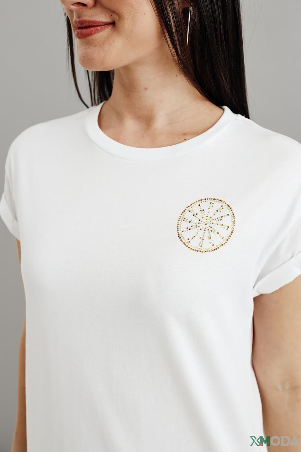 Футболка Pezzo с вышивкой