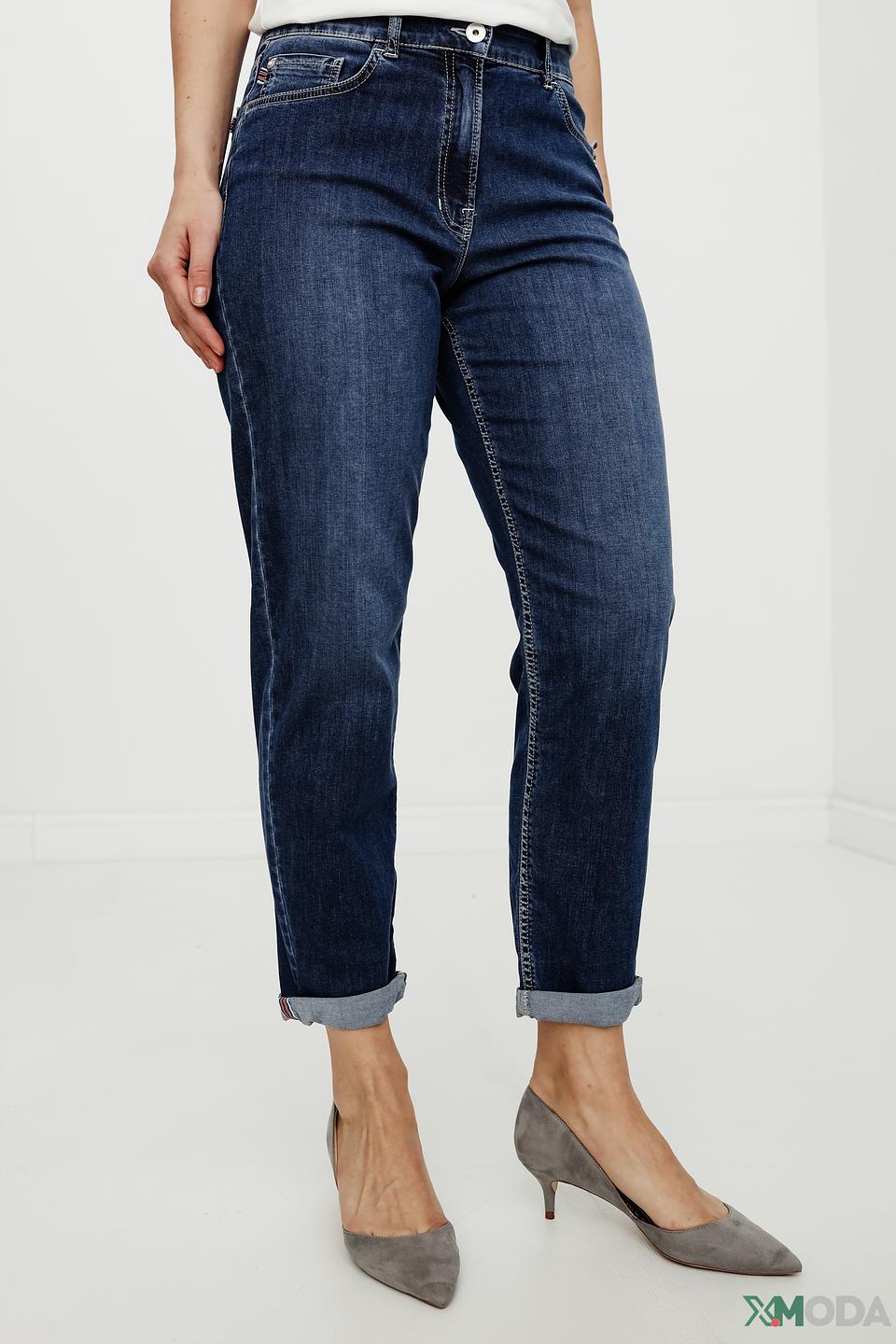 Джинсы Ppep. mom fit синие