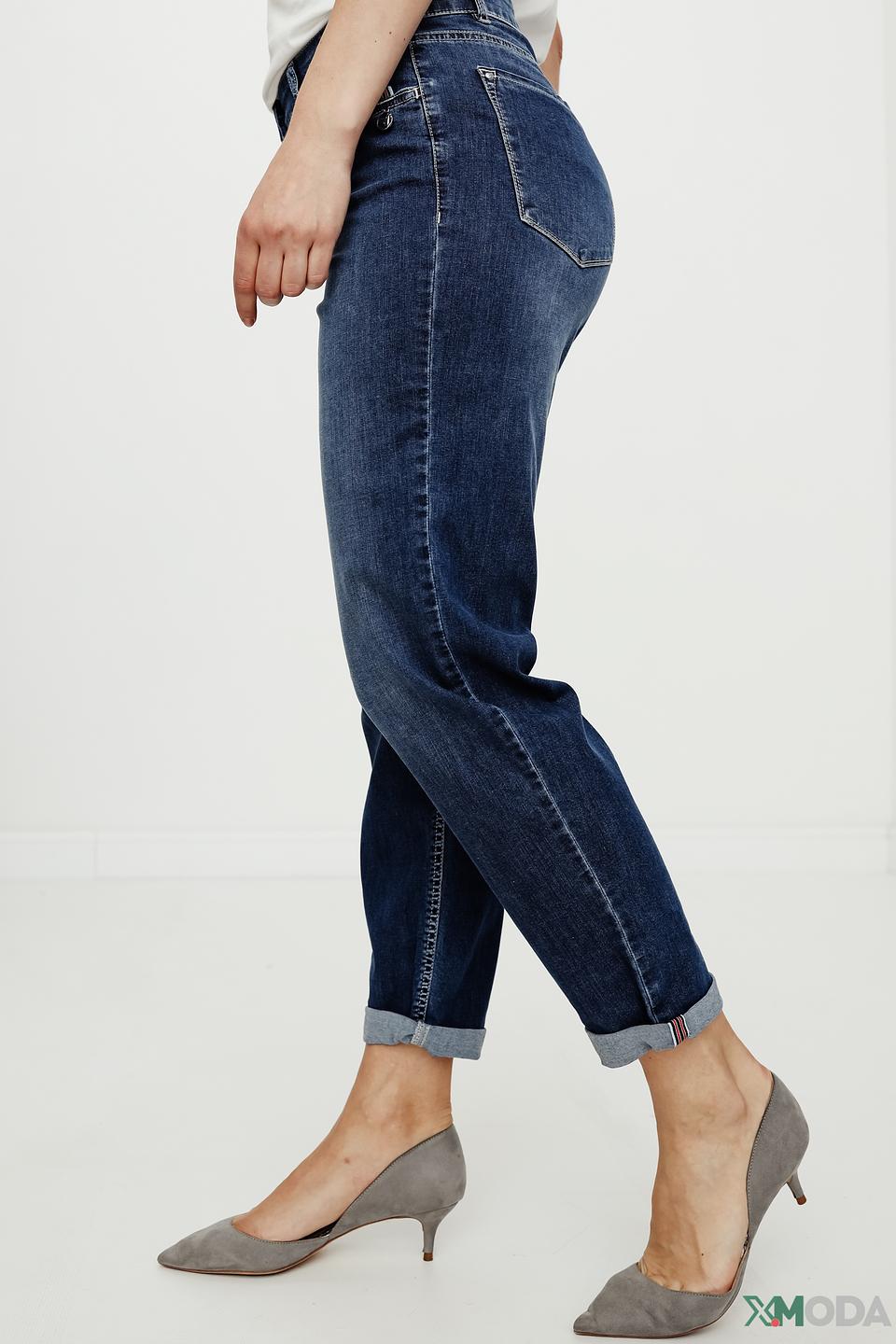 Джинсы Ppep. mom fit синие