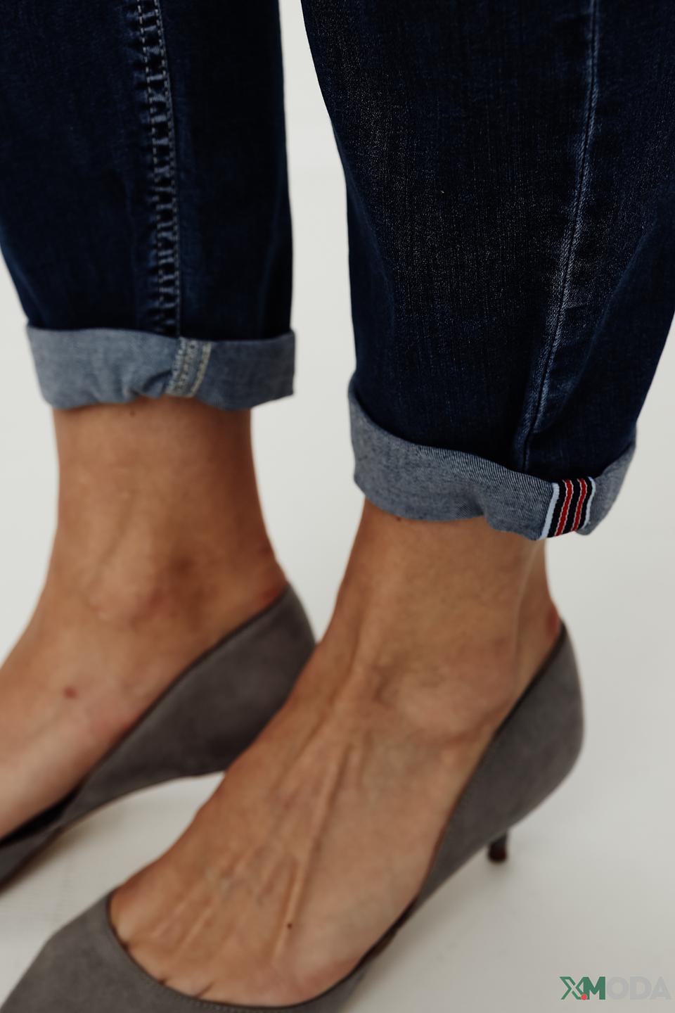 Джинсы Ppep. mom fit синие