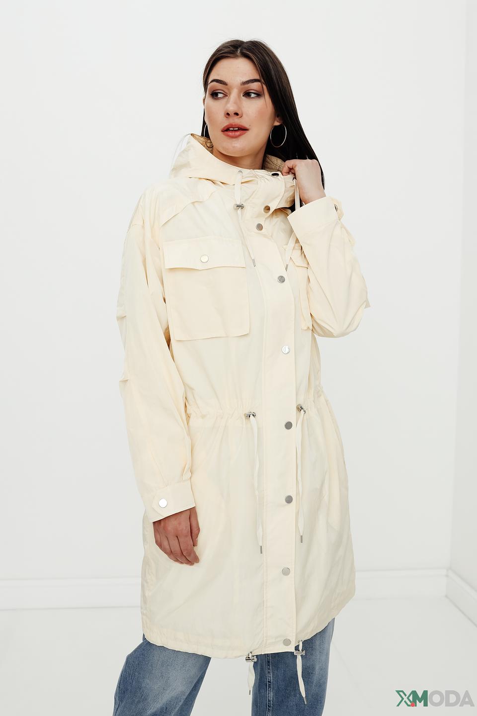 Плащ Oui женский бежевый