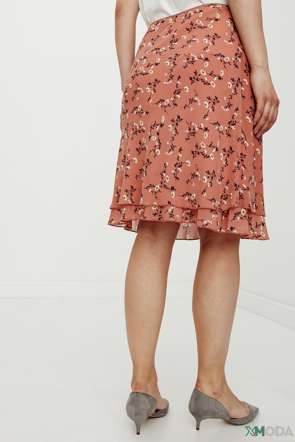 Юбка Pezzo с цветочным принтом