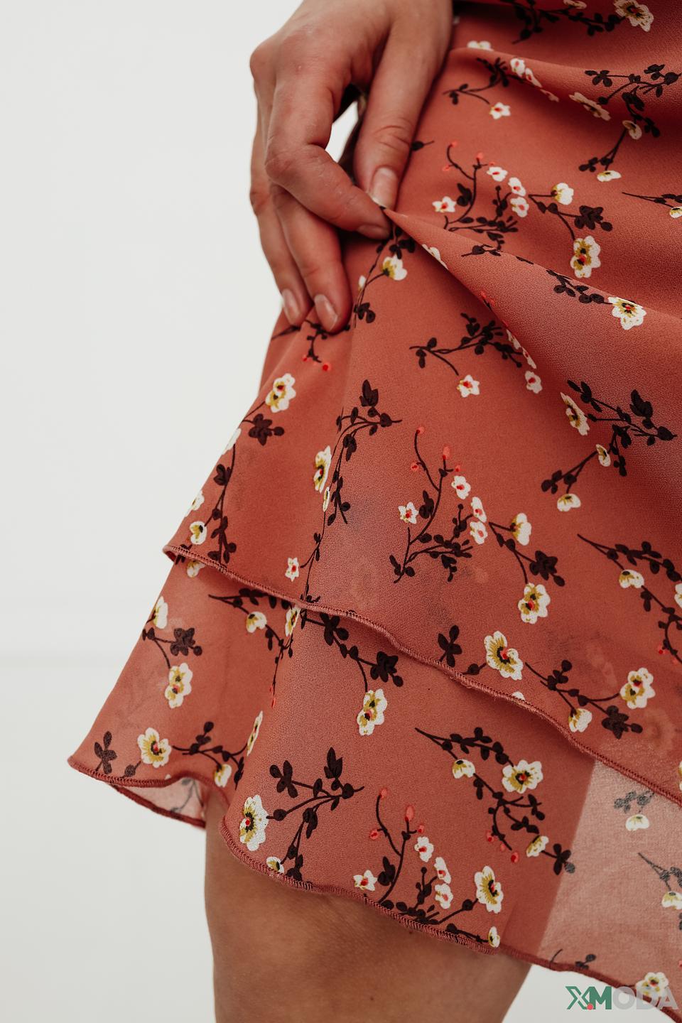 Юбка Pezzo с цветочным принтом