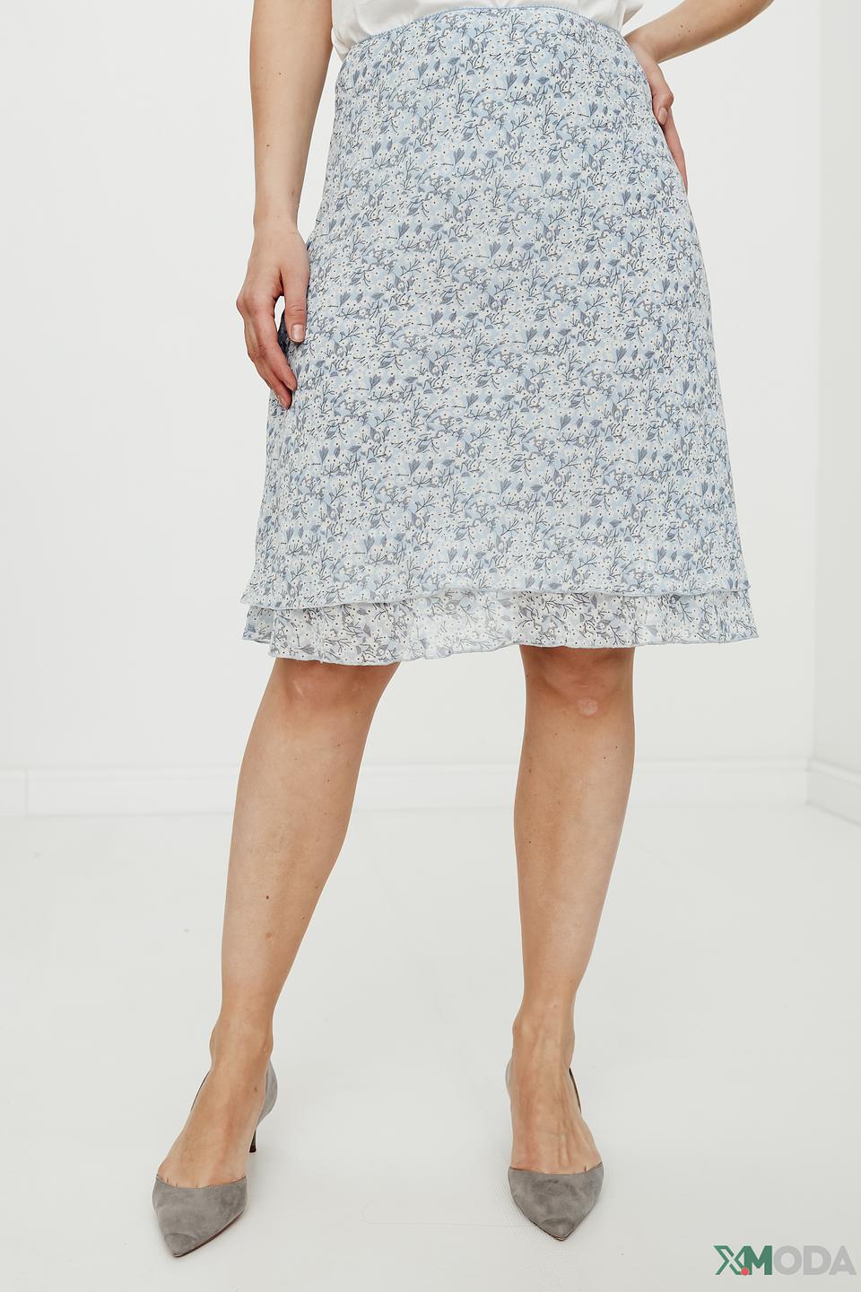 Юбка Pezzo с цветочным принтом