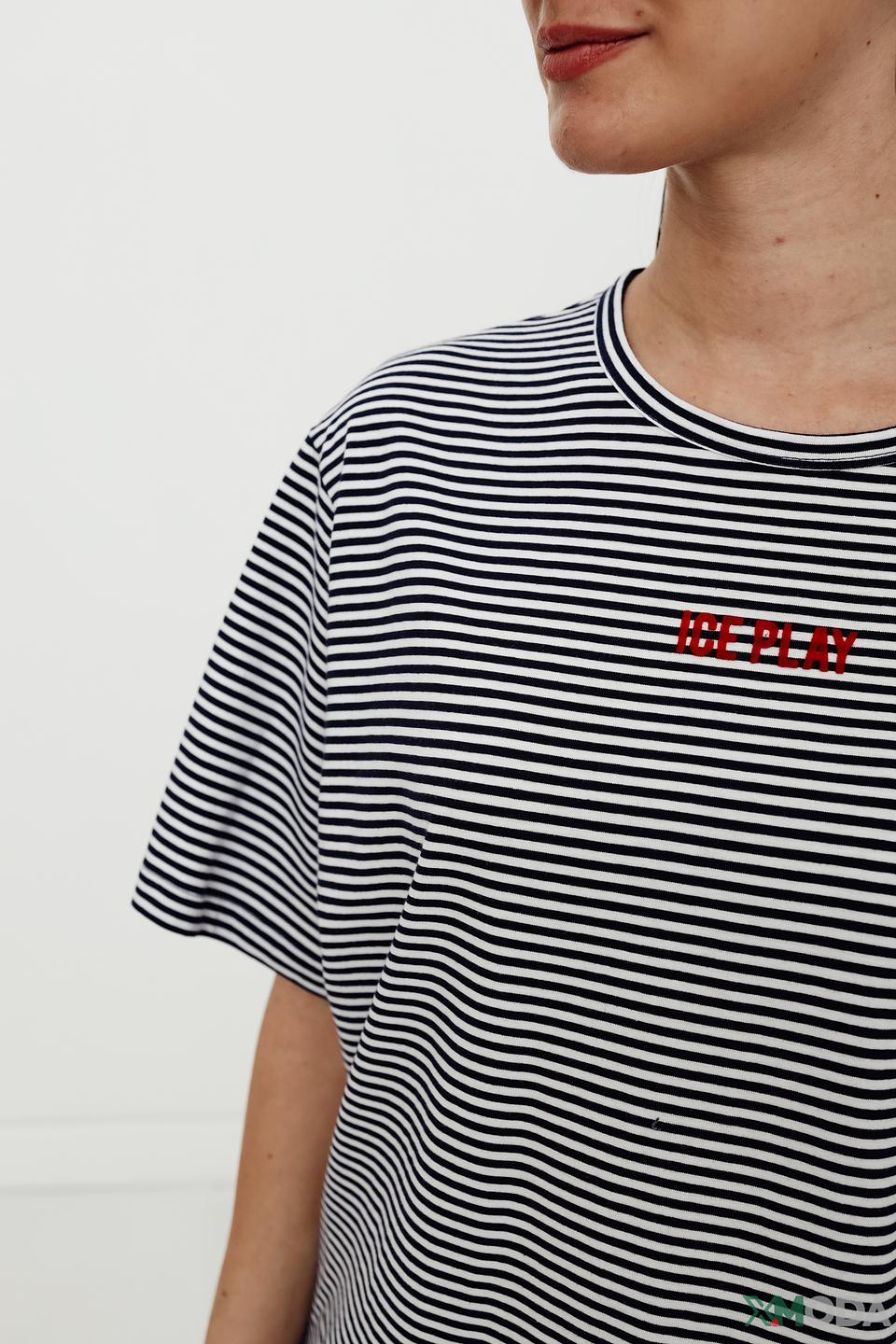 Футболка Ice Play полоска женская