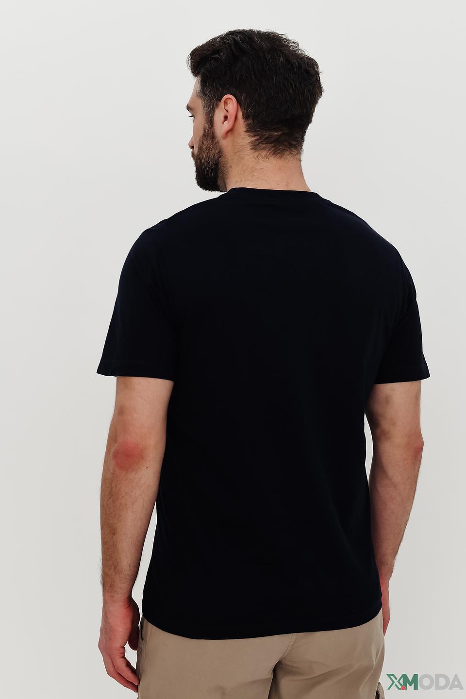 Футболка s.Oliver чёрная с принтом