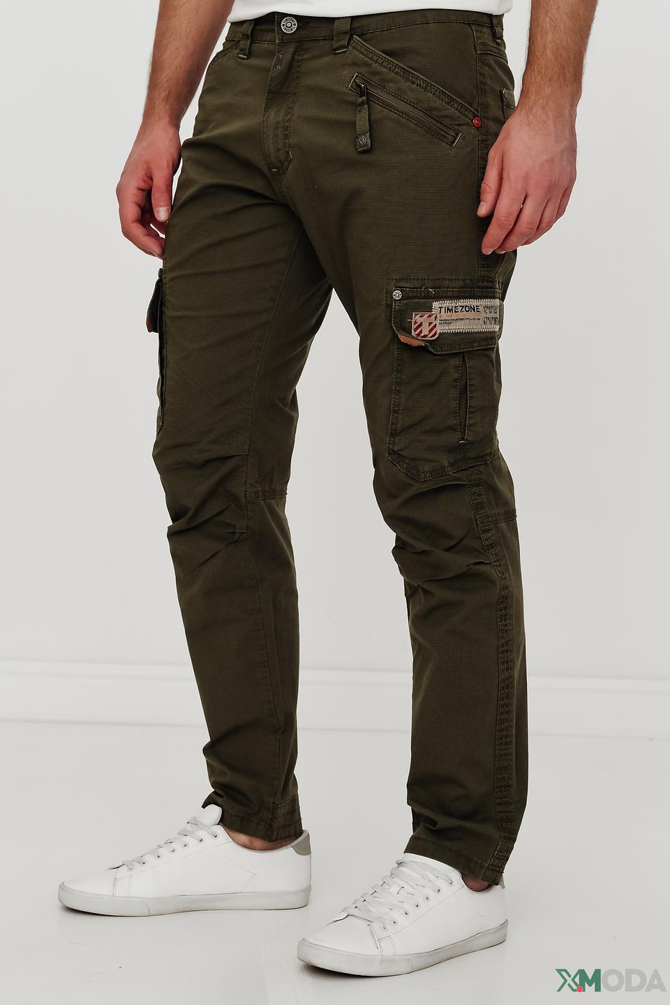 Брюки карго Time Zone хаки